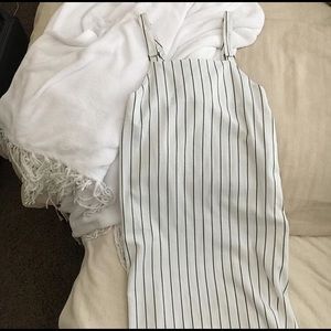 Forever 21 overall dress mid calf